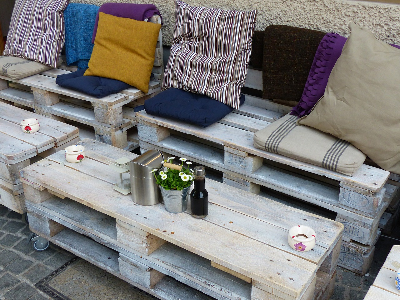 Gartenmöbel aus Europaletten