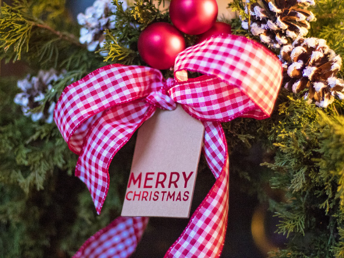 Ideen Weihnachtsdeko - Türschmuck