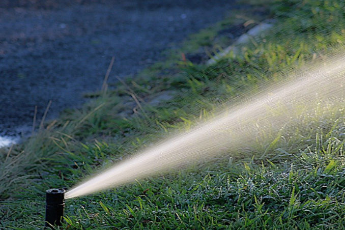 Automatische Bewässerung Garten