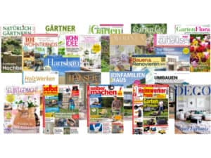 Die beliebtesten 20 Haus und Gartenmagazine