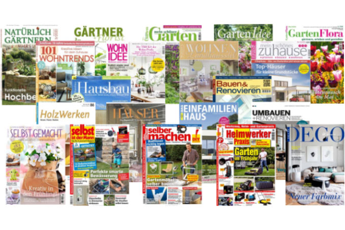 Magazine für Hausbesitzer, Bauherren und Gärtner