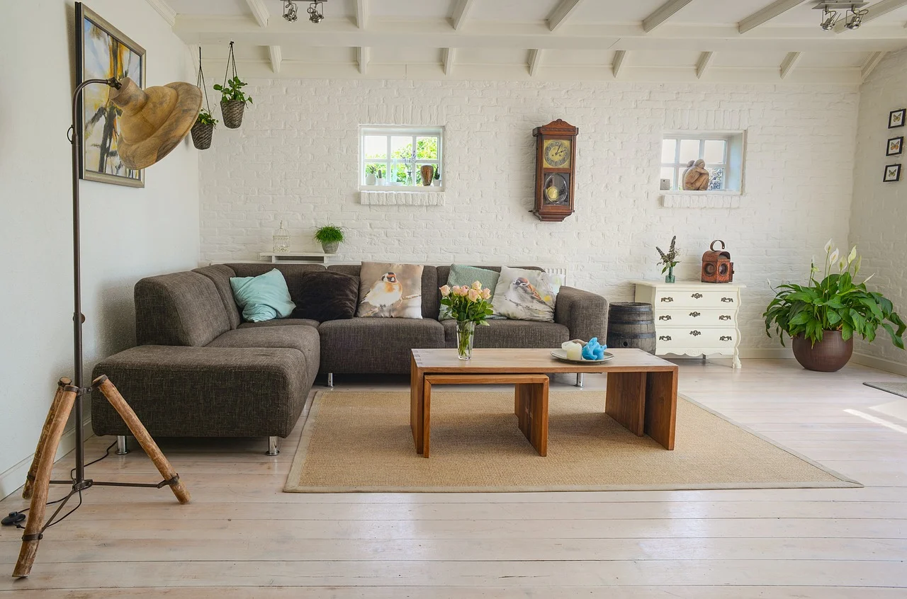 Wohnraum mit Sofa