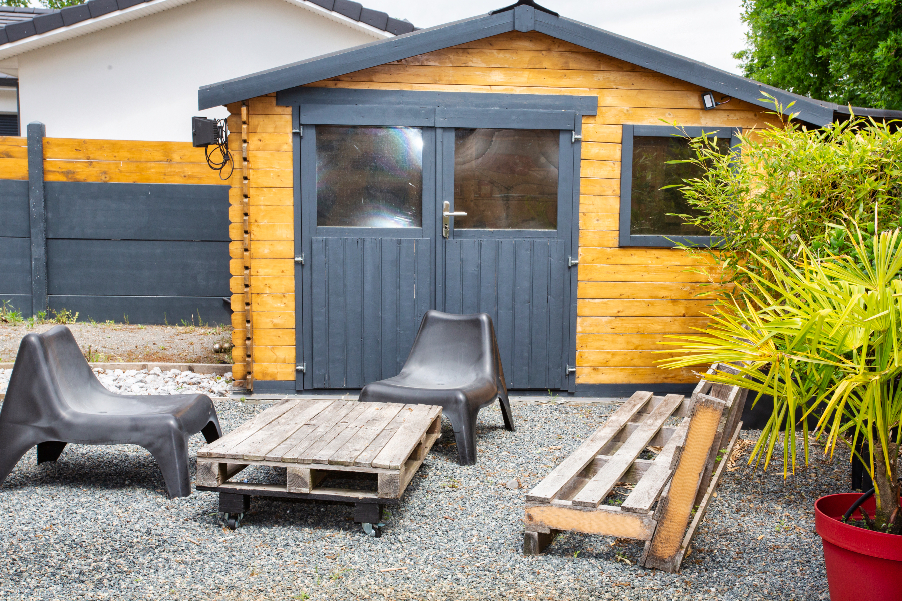 Gartenhaus mit Fundament