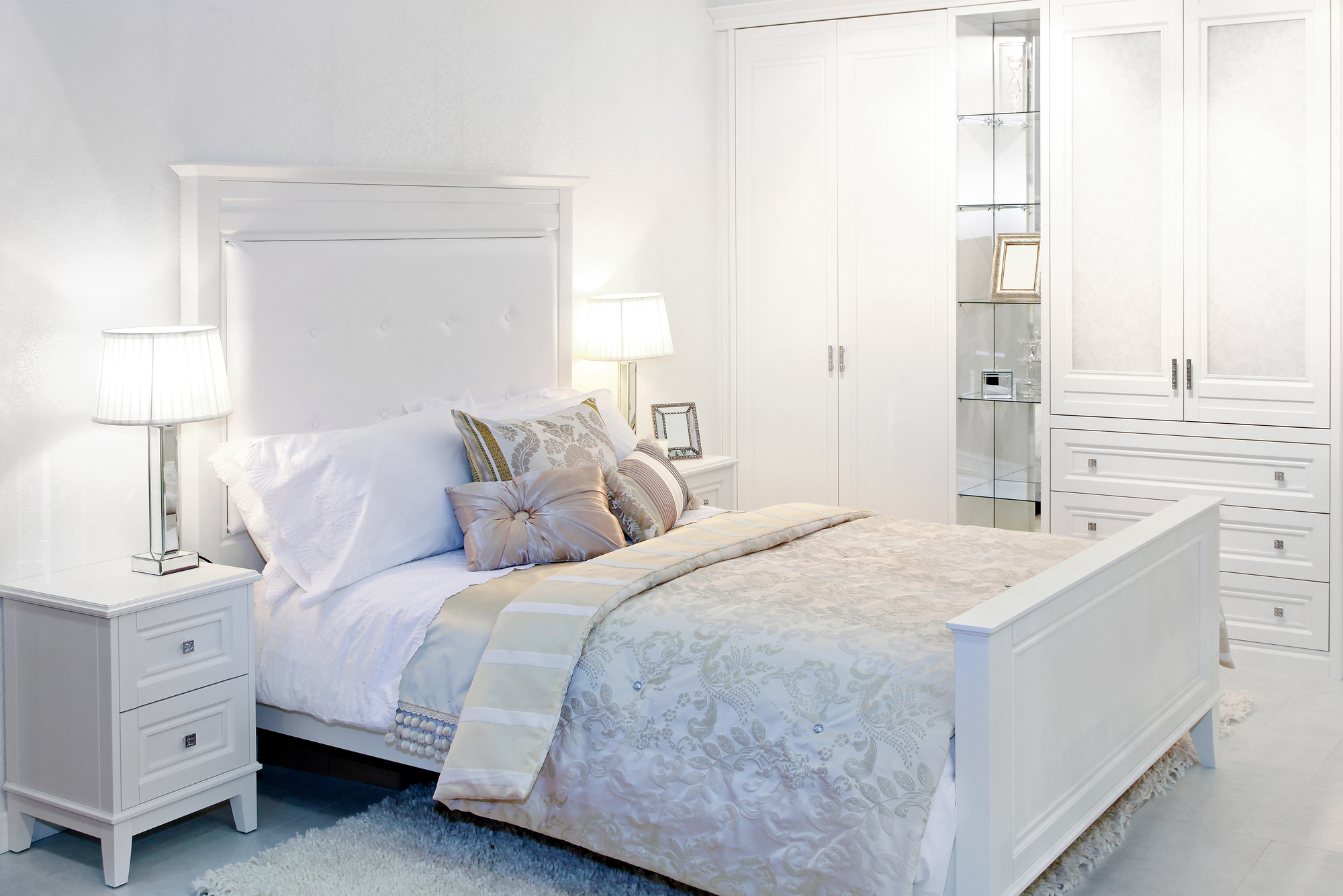 Helles Schlafzimmer