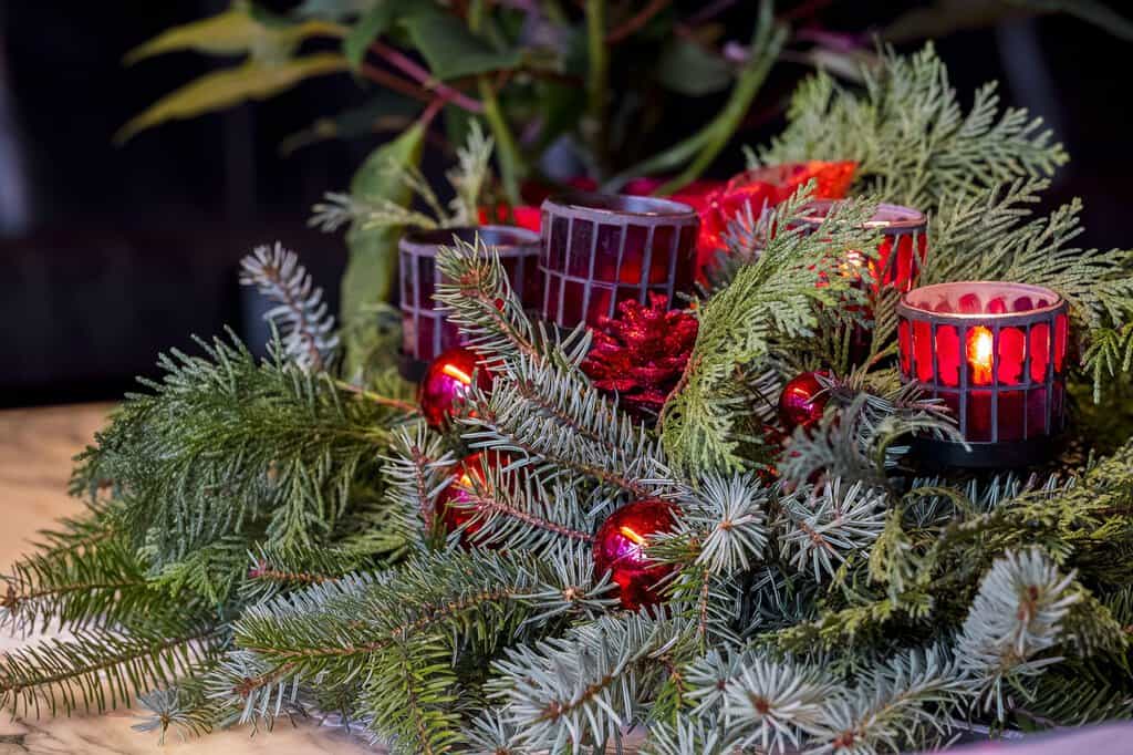 Tannenbaum Adventskranz