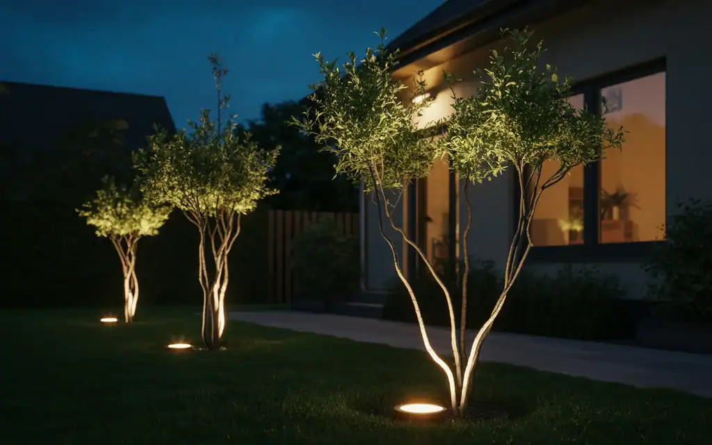 Einzelne Bäume belichten